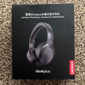 Lenovo Thinkplus Wireless over the ear Headphones - Black